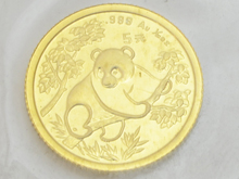 中国　パンダ金貨