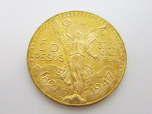 メキシコ50ペソ金貨